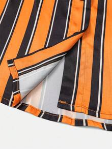New Fashionable Striped Women's Blouse For Commuting Vacation - Multicolor - View 7