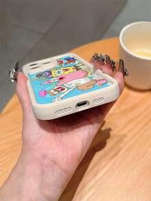 SPONGEBOB 1 pieza Funda de teléfono a prueba de golpes con diseño de la familia de Bob Esponja, estilo de dibujos animados, compatible con Samsung/Apple 17/16/15/14/13/12/11Pro Max/12Pro/14Plus y otros modelos - Multicolor - Ver 8