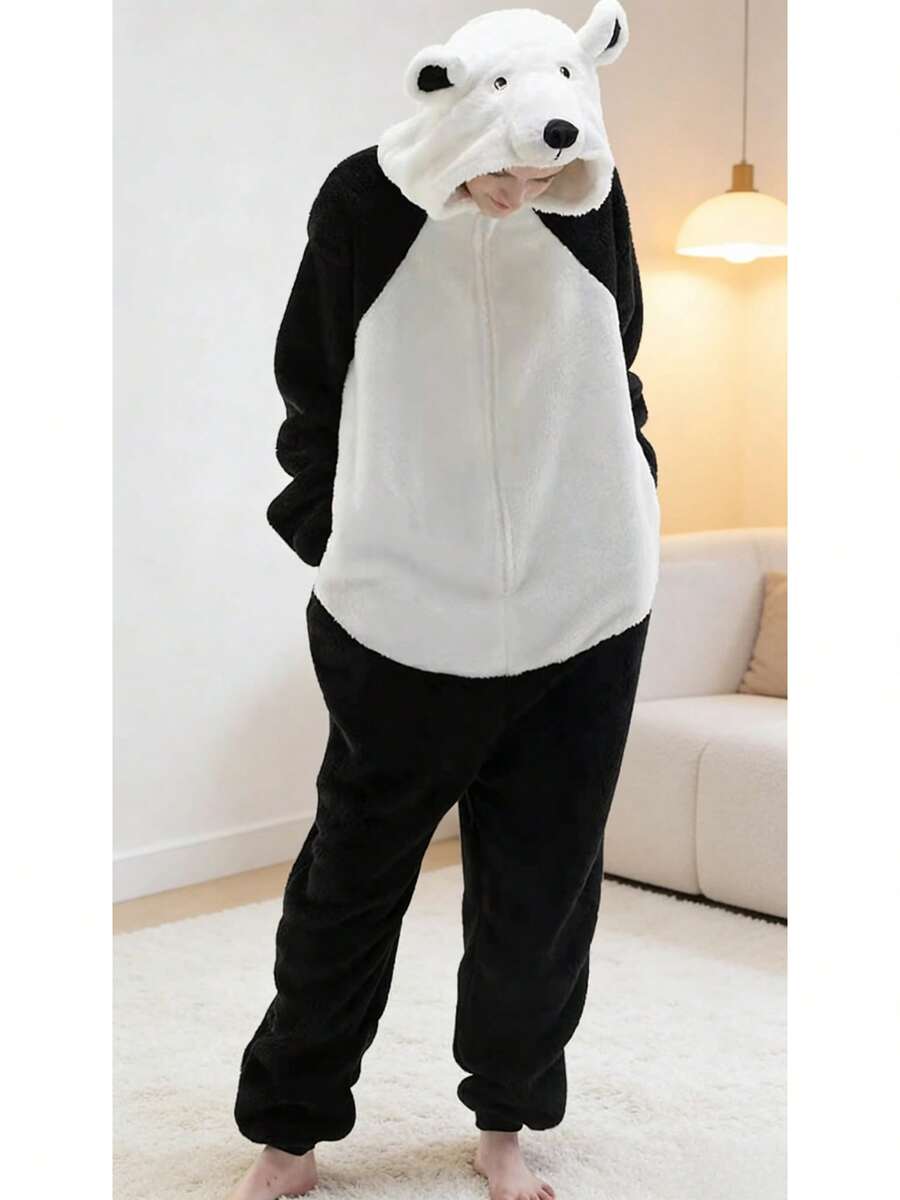 Women Lounge Sets - Black and White - View 1