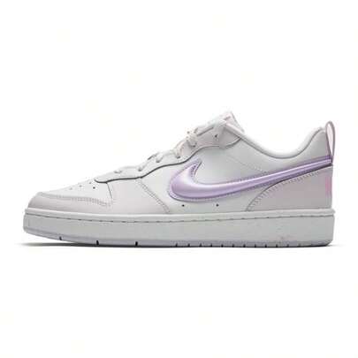 Nike Kids' Court Borough Low Recraft (GS) 休闲低帮运动鞋，舒适百搭，适合日常穿着、户外活动和运动，IQ9796-151