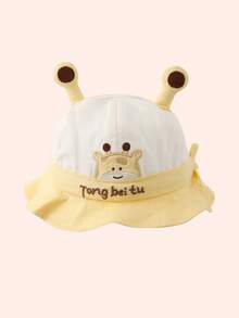 1顶婴儿遮阳帽，可调节窄檐渔夫帽，适合婴幼儿，春秋季 - 彩色 - 查看 13