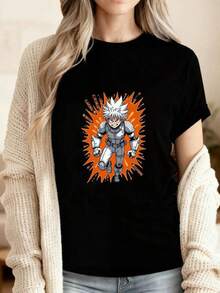 Men Outdoor Tees & Tanks - Black - View 1