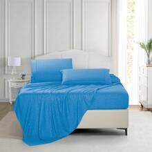 VENECIA Sheet Sets With Pillowcases - Turquoise - View 3