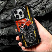 Esta elegante funda para teléfono es compatible con los modelos  17, 16, 15, 14 Pro Max, 13, 12, 11, XR y XS Plus. Fabricada en silicona TPU, ofrece protección contra golpes y caídas, además de una sensación superior. Es un regalo ideal para familiares, amigos y seres queridos, y una opción perfecta para San Valentín.fundas para ,fundas,accesorios para celular,fundas para celular,fundas para  13,funda  13,funda  16,funda  17 pro max,funda  15,fundas para  16,fundas  11,fundas ,Soporte magnético - Negro - Ver 1