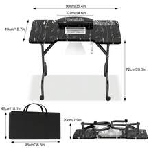 Nail & Lash Organizer - Black - View 2