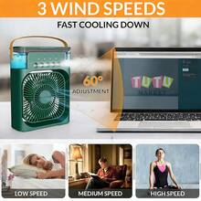 Portable Fans - Green - View 11