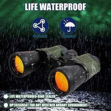 10000M 100X100 Day/Night HD Hunting Binoculars Waterproof Telescopes Coordinates - A - View 10