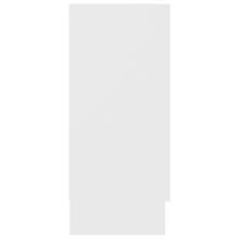 vidaXL Vitrinenschrank Weiß 120x30,5x70 cm Holzwerkstoff - Bianco - Visualizzare 7