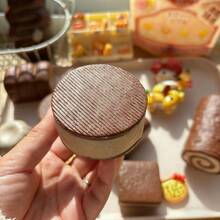 巧克力仿真食物/逼真巧克力/慢回弹/玩具面包/挤压玩具/减压玩具 - 超柔软橡皮泥质地/随时缓解压力/硅胶玩具/史迪奇玩具 旅行玩具 课堂玩具 迷你小玩意 洗澡玩具 圣诞文具 减压球，生日礼物，圣诞礼物，复活节礼物，平安夜礼物，完美礼物，玩具，游戏 - 彩色 - 查看 5