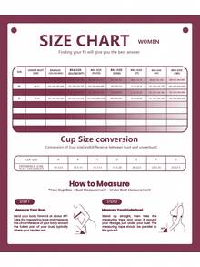 Women's Purple Lace Bra, Sexy Gather Push Up Wireless Soft Support Bra, Celebrity Same Style - Purple - View 8