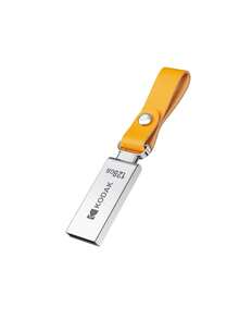 KODAK K122 Mini Metal USB Flash Drives Lanyard For Keys Pen Drive USB2.0 Thumb Drive 32GB 64GB For Car Laptops Destops MacBook - Silver - View 11