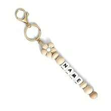 Personalized Handmade Floral Keychain Multi-Color Valentine's Day Gift Travel Essentials Kawaii Holiday Essential - Multicolor - View 30