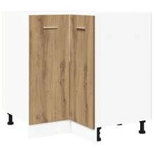 vidaXL Küchenschrank Lyon Artisan-Eiche 75,5x75,5x81,5 Cm Holzwerkstoff - Gelb - Übersicht 2