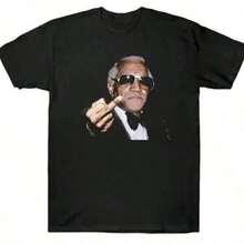 Fred Sanford Mafia T-Shirt, 100% Cotton, Short Sleeves, Cool, Suitable All Seasons - màu đen - Xem 8