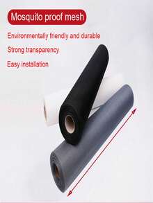 High-Efficiency Anti-Insect Gray Mesh Netting (Insect & Bird Protection), Fine Mesh Design, Ideal Home Protection, Easy Installation, Customizable Size, Broad Coverage, Suitable For Home & Outdoor Use Year-Round - White Mesh - View 2