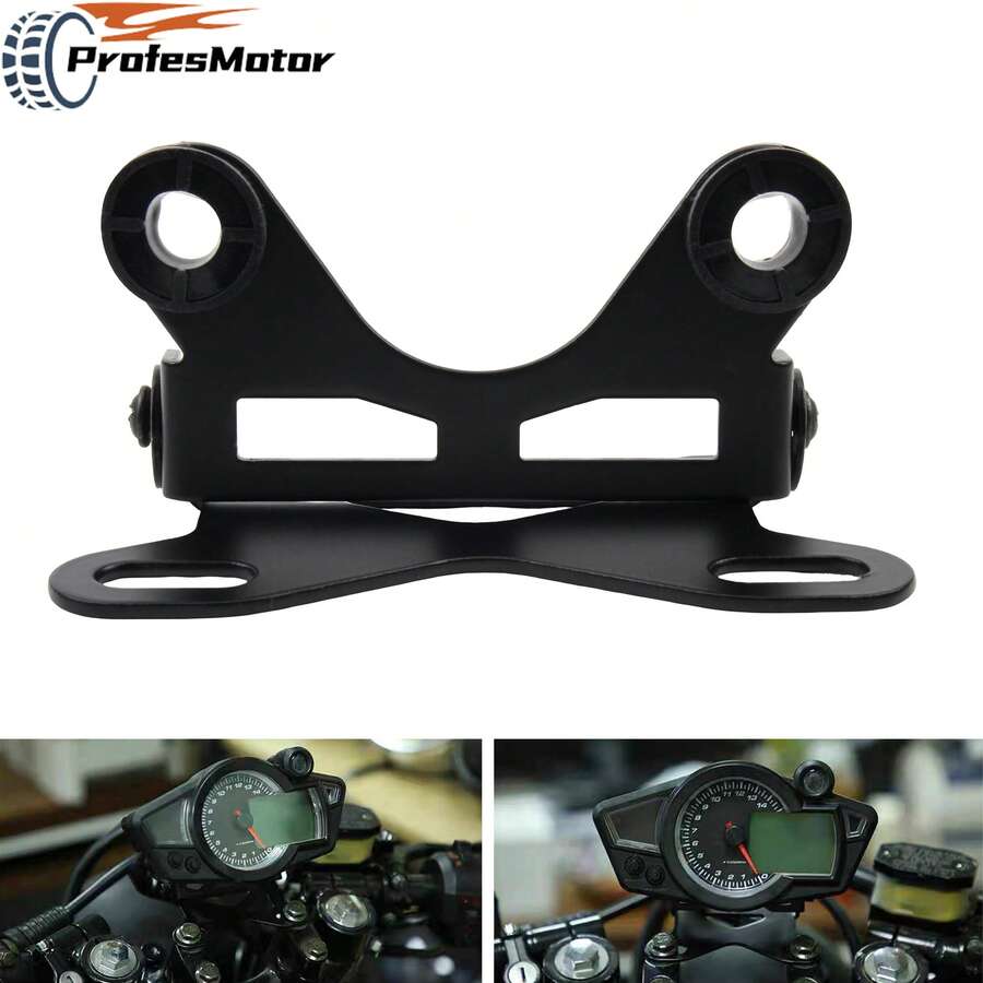 Motorrad Modifikation Tachometer Halterung Instrumentenhalterung aus verschleißfestem Aluminium-Legierungs-Material