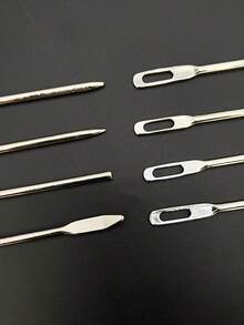 Household Drawstring Threader, Pants Belt Threader, Rubber Band Threader, Sewing Tool Drawstring Needle Threader - Long Needle - View 5