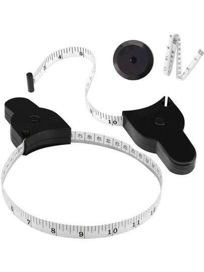 1pc Y-Shaped Soft Tape Measure, Portable 3-Dimensional Measurement Soft Ruler, Double-Sided Marked Flexible Tape Measure Suitable For Waist, Hip, Bust, Arm And More