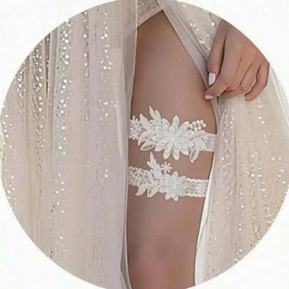 Garters For Bride Wedding Garter For Bride Accessories Wedding Day Essentials Toss And Keep Lace Thigh Garter Set