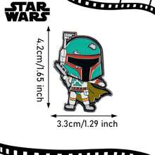 StarWars 1 chiếc huy hiệu C-3PO chính hãng của Star Wars, thích hợp làm quà tặng cho bạn bè và gia đình. - Boba Fett - Xem 2