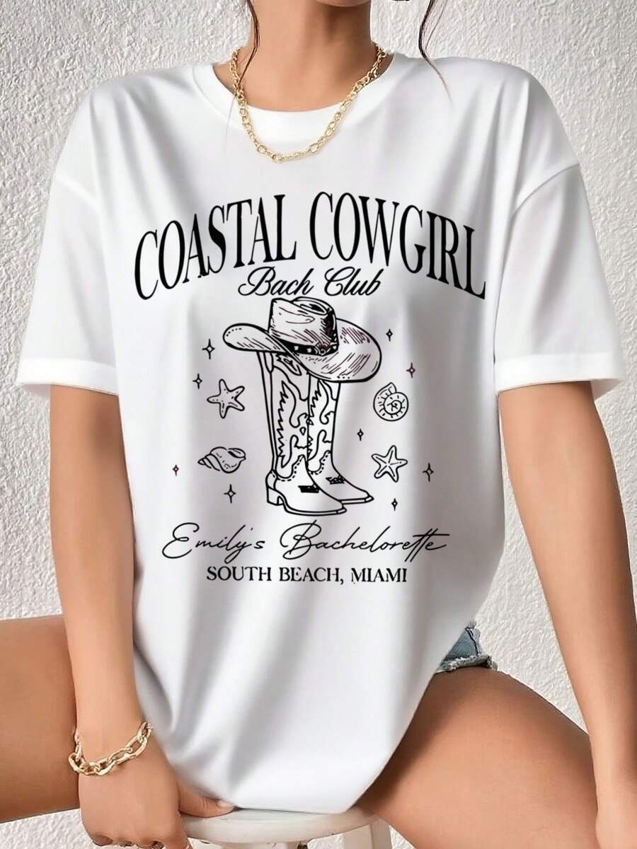Plus Size T-Shirts - White - View 1