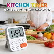 Visual Large-Screen Timer & Alarm Clock - Customizable Settings, Adjustable Volume 12/24H Switchable, Ideal For Kitchen Cooking & Study, Practical Time Management Reminder Tool. - Multicolor - View 7