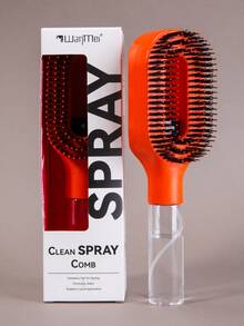 CTZIHGAO 2-In-1 Spray Hair Brush, With Refillable Water Tank, Professional Spray Styling & Care Brush, Soft Bristle Spray Hair Brush, Wet & Dry Use, Spray Hair Brush For Curling, Volumizing Styling And Daily Hair Care - Multicolor - View 17