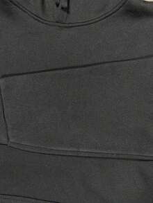 Sudadera  para Hombre y Mujer con Tony Montana y Granos. - Negro - Ver 5