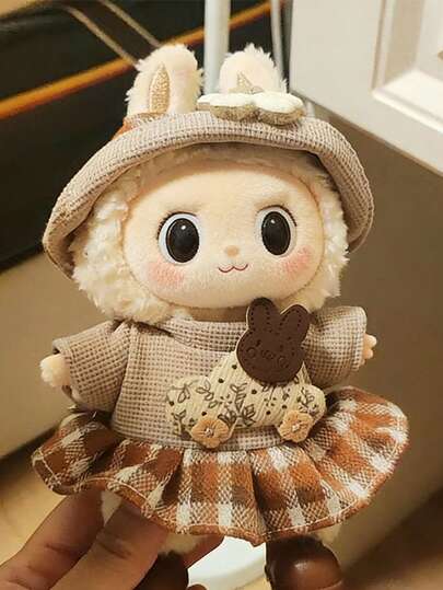 Doll Clothes For Labubu,6.69 Inch Doll Clothing,Cute Dolls Accesorie,15-17cm Outfit Sets,Labobo Accsesories Suit,Suitable For 1st/2nd/3rd Generation Doll,Birthday Gifts And Holiday Present(No Doll)