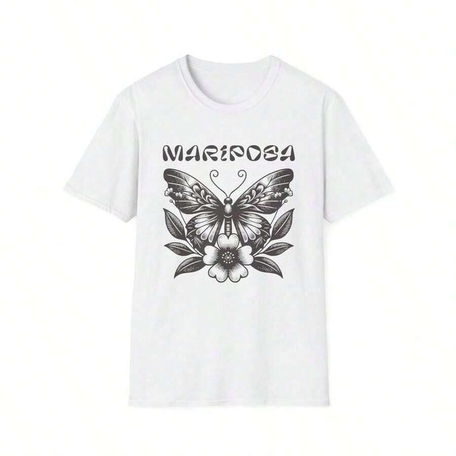 Easy Tiger Shirt, Di Tiger Boxy , Vintage Tigers Crop Top, Easy Tiger , Retro Tiger , Easy Tiger T-Shirtcotton220g High-Quality Pure Vintage Cotton T-Shirt Summer Outfits For Women Graphic Tees With Minimalist Printing, Soft And Breathable Fabric, Comfortable And Loose, Suitable For All Day Wear, Suitable For Office Casual Wear, Spring And Summer Daily Appearance, Elegant And Youthful Design-Unisex Summer Casual Vintage Cotton Printed T-Shirts For Couples - 白3 - 查看 1