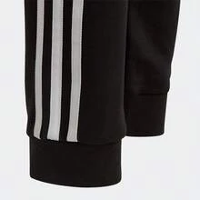 Adidas Tween Boy 3-Stripes Tapered Jogger Pants - Black - View 11