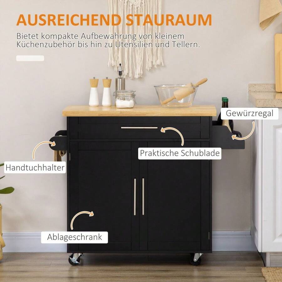 Buffets & Sideboards - Black - View 1