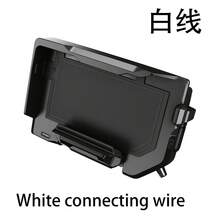 FOX WOLF 1 Black Wireless Charging Phone Holder 15WCNC+ABS Plastic Suitable For BMW R1200 R1250 R1300 F750 F700 F850 F800 GS ADV - A - View 12