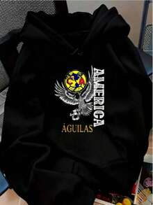 Sudaderas con capucha para hombres - Negro - Ver 1