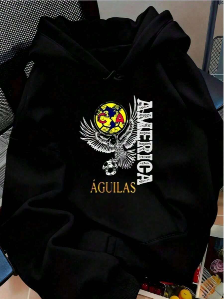 Sudaderas con capucha para hombres - Negro - Ver 1