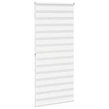 vidaXL Doppelrollo Weiß 110x200 Cm Stoffbreite 105,9 Cm Polyester - one-size - View 4