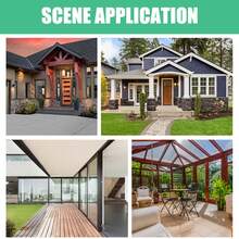 Lámpara colgante solar LED para exteriores, impermeable IP65, con control remoto para puertas, patios y caminos - Unitalla - Ver 3