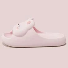 2026 New Summer EVA Slippers, Cute Rabbit Design For Women - Pink - View 4