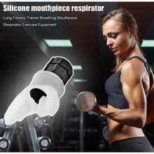 Fitness Trainer Breathing Exerciser, Portable Adjustable Resistance Lung & Abdominal Breathing Trainer, Respiratory Muscle Fitness Device - Black Dots Indicating Running Volume (breathing Trainer) - View 9