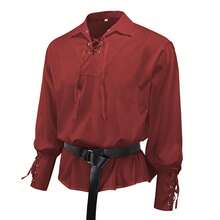 Men Cosplay Clothing - Red - View 1