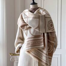 Women Shawls - SY286230-khaki - View 2