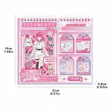 Sách sticker trò chơi phiêu lưu chị em bưởi dễ thương phong cách Hàn Quốc, Cô gái thiên niên kỷ, Cô gái, Sách sticker tự làm hóa trang đáng yêu, Bộ sưu tập sticker trang điểm nhiều kiểu, Đồ dùng làm sổ lưu niệm. - Những cô gái thế hệ Millennials - Xem 3