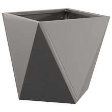 vidaXL 30 X 30 X 30 Cm Witterungsbeständiger Stahl Pflanzenkübel, Rostoptik - A - View 3
