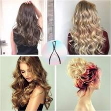 Tape In Hair Extension Tools Kit, Professional Flat Surface Stainless Steel Tape In Hair Extensions Sealing Clamp Plier, Hair Clips, Hair Extensions Styling Tools-Black - Black - View 8