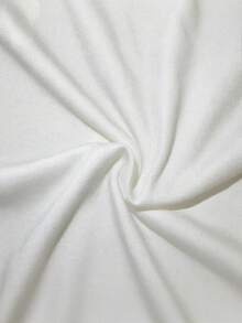 Men's Contrast "01" Number Graphic T-Shirt - White - View 6