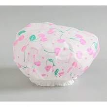 1/3pcs Assorted Waterproof Shower Cap, Printed Bathing Cap, PVC Dust-Proof Waterproof Shower Head Cover, Thickened Reusable Shower Cap For Home, Travel, Salon, Beauty Spa - Multicolor - View 10