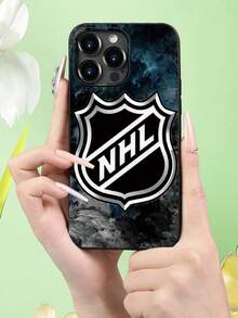 Classic  Shield Case Pattern Fashionable Men's And Women's Large Hole Anti Fall Phone Case Phone Case For IPhone 17/17PRO/17AIR/17PROMAX/16E/16/16PRO/16PLUS/16PROMAX/15/15PLUS/15PRO/15PROMAX/14/14PLUS/14PRO/14PROMAX/13/13PRO/13PROMAX/12/11( Internet Celebrity's Birthday Gift, Easter Gift, Valentine's Day Gift For Friends, Girlfriends, Boyfriends, Family) - Black - View 4