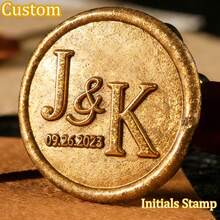 30mm Customized Wax Seal Stamp Set, Can Customize Any Logo Wax Seal Stamp, Personalized Wax Seal Stamp, Suitable For Customized Wax Seal Stamp Set On Wedding Invitations - Multicolor - View 3