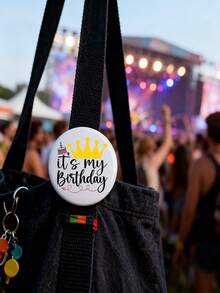 2026 New Fashionable Animal Shaped Brooch/Round Pin, Cartoon Style, Unisex, Suitable As Gift For Friends, Colleagues, Students, Fun Present - Multicolor - View 5