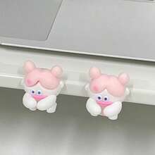 2 piezas Organizador de cables lindo, dispositivo de almacenamiento y fijación sin costuras para el escritorio, clips para cables de carga de teléfono sin taladro - esencial para la escuela, regalo perfecto para el Día de San Valentín - Conjuntos - Ver 9